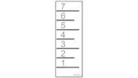 00.0401 Decal, Cutting Height