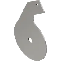 KN-1404 Plate, Spacer Mech Throttle