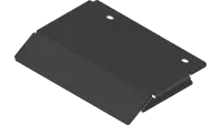 KN-1448 Baffle, Airflow Right