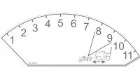 00.0405 Decal, Drag Bar Height Adjust
