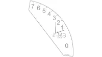 Decal, Spike Bar Height Adjust