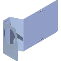KN-1555 Panel, Air Inlet