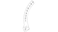 00.0407 Decal, Brush Height Adjust
