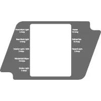 00.0412 Decal, Fuse Position