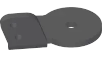 KW-256 Mount,Left Mirror