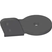 KW-256 Mount,Left Mirror