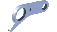 KW-289 Plate, Spring Latch