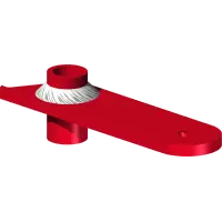 KX-6003 Arm, Gear Box Belt Idler