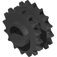 MA-6014 Sprocket, Double Outer