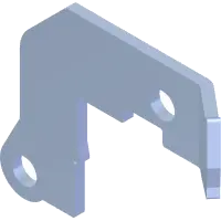Bracket, Roller Guide Right Rear