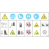 00.0437 Decal, Warning Operator Safety
