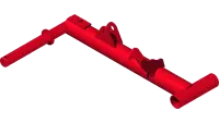 MR-6002 Frame, Left Lift Arm MR740