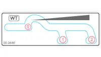 00.0446 Decal, Weight Transfer
