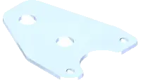 NT-1130 Bracket, Dual HYD Coupler