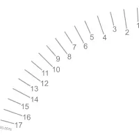 00.0576 Decal, Height Adjust Right