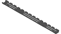 NT-1245 Plate, Foot Platform Cleat