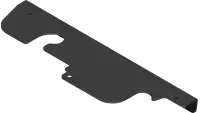 NT-1556 Plate, Dash Front Cover