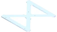 NT-1743 Plate, Lower Rear Cross