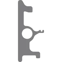 NT-1758 Latch, Windscreen Rear Mount