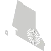 Cover, Muffler Left Side