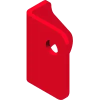 NT-1815 Bracket, Basket Mount Left