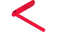NT-6107 Pin, Tensioner Arm Pivot