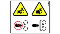 00.0626 Decal, Entanglement Hazard