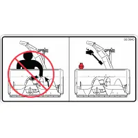 00.0640 Decal, Discharge Chute Safety
