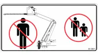 Decal, Overhead Arm Hazard