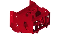 NX-6100 Frame, Main Snowblower