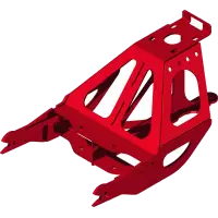 SE-6006 Frame, Hitch Main