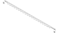 TT-114-9372-03 Scraper, 27" Wiehle Roller