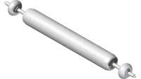 TT-137-6118 Kit, Roller Asm. 27" Long 3" Dia. Short Rear