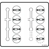 00.0669 Decal, Rear Hyd Valve 4520