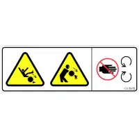 00.0675 Decal, Entanglement Hazard