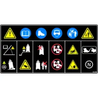 00.0708 Decal, Warning Operator Safety