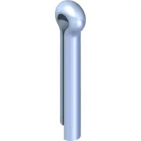 02.CP0406 Cotter Pin, 1/8 x 3/4, Zinc