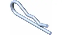 02.HP0416 Hairpin, 1/8 x 2 ZP