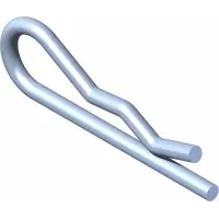 02.HP0416 Hairpin, 1/8 x 2 ZP