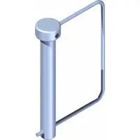 03.0015 Pin, Safety Snap 3/8 x 3"